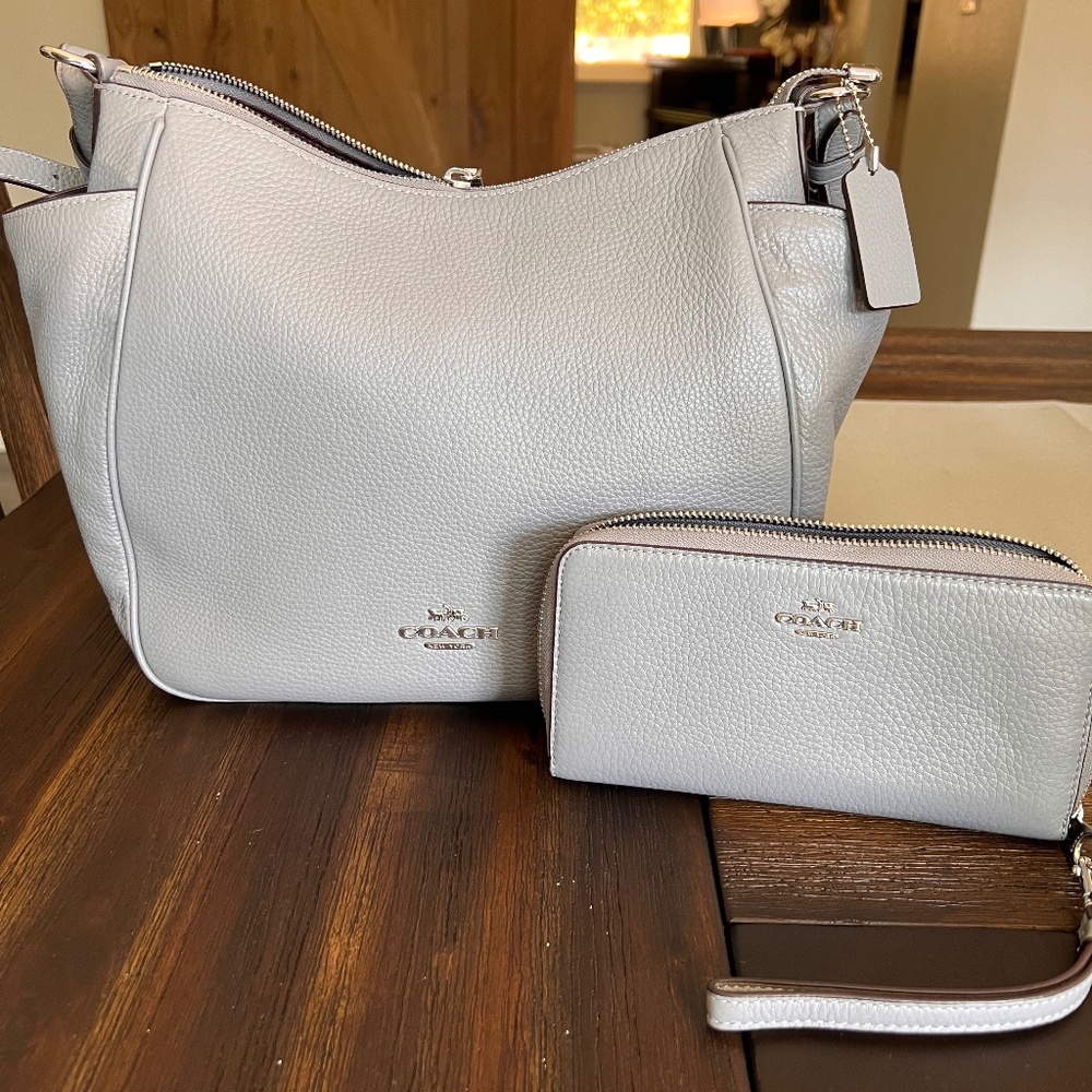 Coach Rori Shoulder Bag and matching wallet